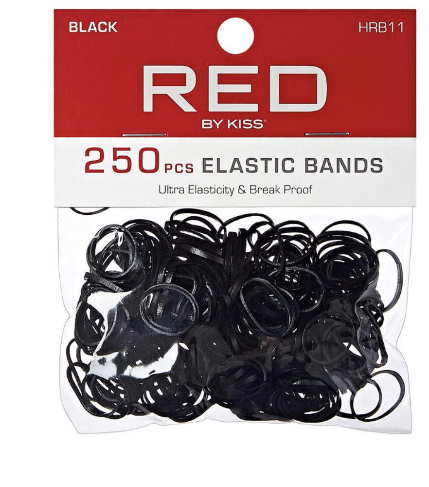 RED Rubberband  250 pcs #HRB11 - BPolished Beauty Supply