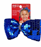 Red Kids Ribbon Metal Clip Sequin #PN17 - BPolished Beauty Supply