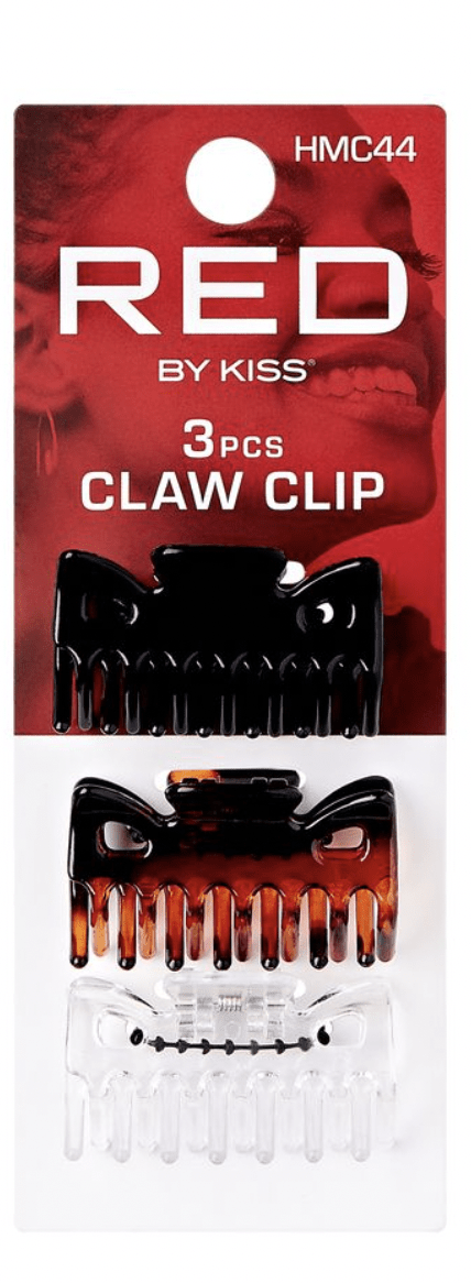 Red Hair Claw Clip 3 pcs