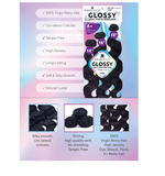 Shake & Go Glossy 100% Virgin Remy Hair Multi Pack - Body Wave