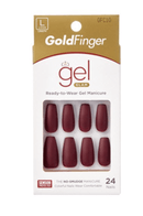 Kiss Gold Finger Glam Ready-to-Wear Gel Manicure