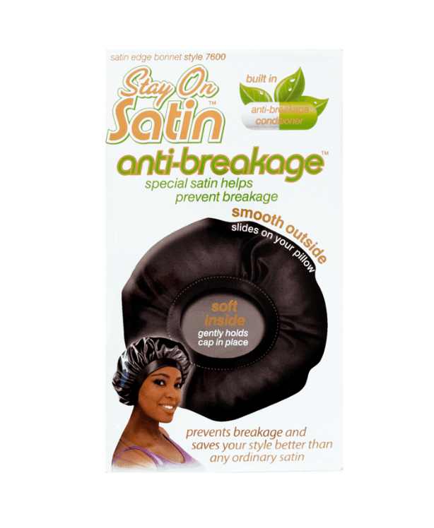 Stay on Satin Bonnet Anti Breakage Bonnet