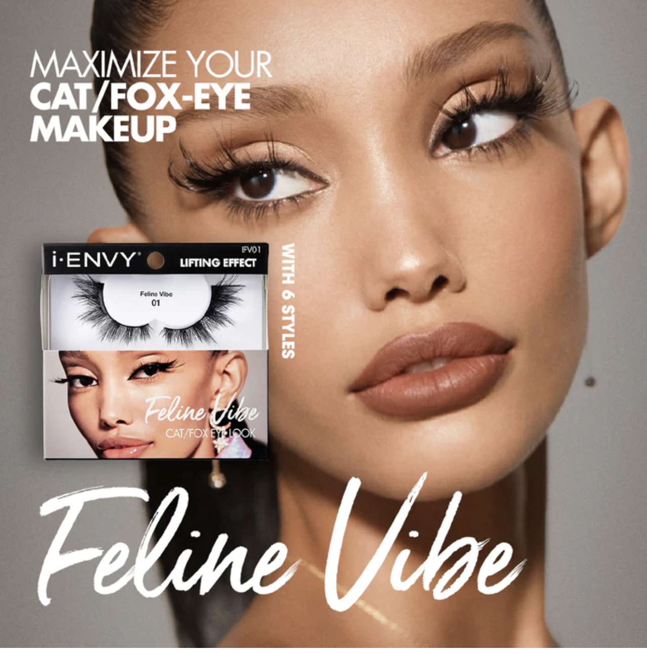 iEnvy Feline Vibe Lashes - BPolished Beauty Supply