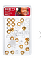 Red XXL Hair Beads 40 pcs