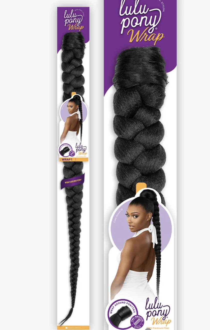 Sensationnel LuLu Wrap Ponytail  - 001 36"