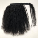 Virgin Hair Wrap Ponytail Hair (Kinky Curly, Kinky Straight, Straight)