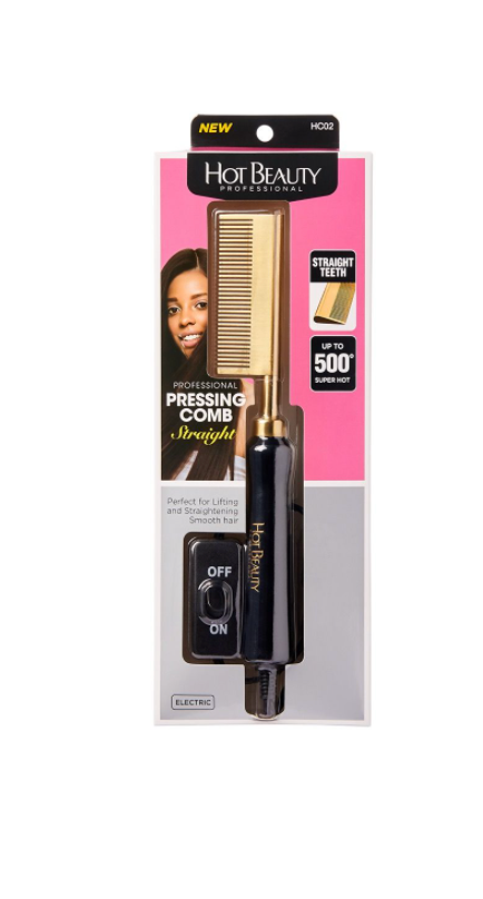 Red Hot Styler Pressing Comb #HC02 - BPolished Beauty Supply