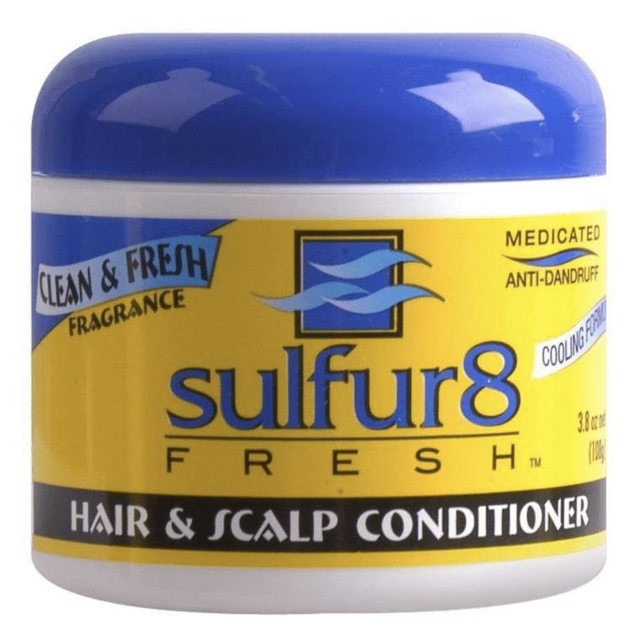 SULFUR 8 Fresh Hair & Scalp Medicated Anti-Dandruff Conditioner 3.8 oz