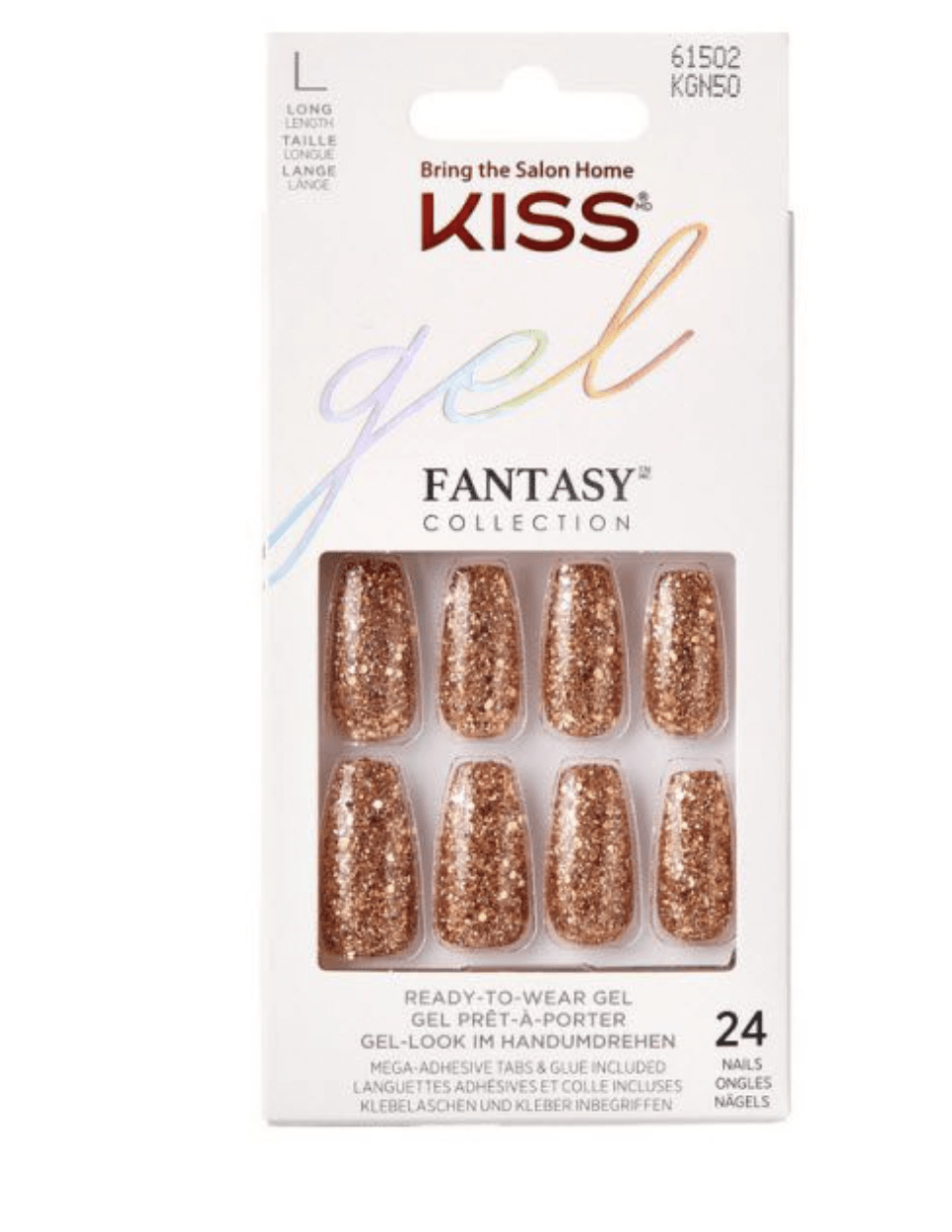 Kiss Gel Fantasy Press On Nails