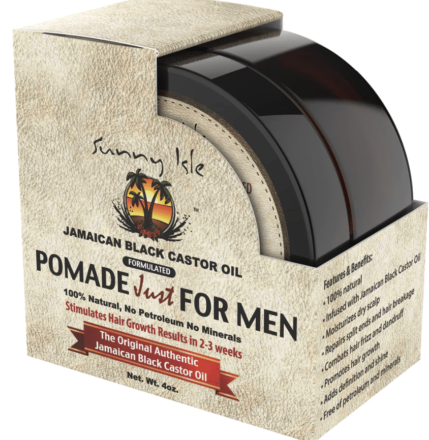 Sunny Isle Black Castor Oil Pomade 4 oz