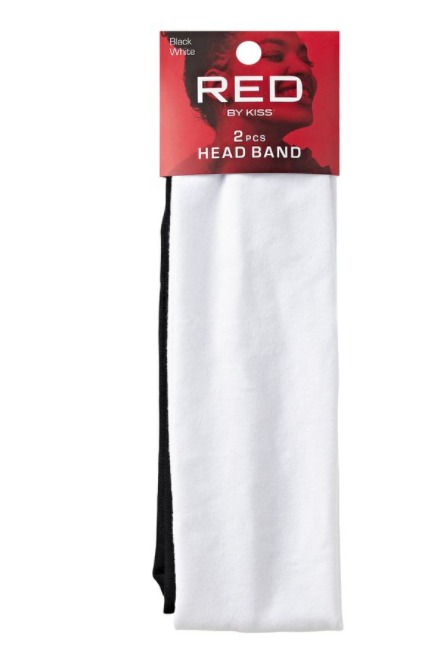 Red 60MM Headband 2 pcs B&W #HEB37 - BPolished Beauty Supply
