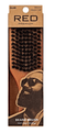 Red Premium Beard Brush Club -  Medium Soft
