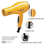 Red by Kiss 2000 Ceramic Detangler Dryer Yellow #BD13 - BPolished Beauty Supply