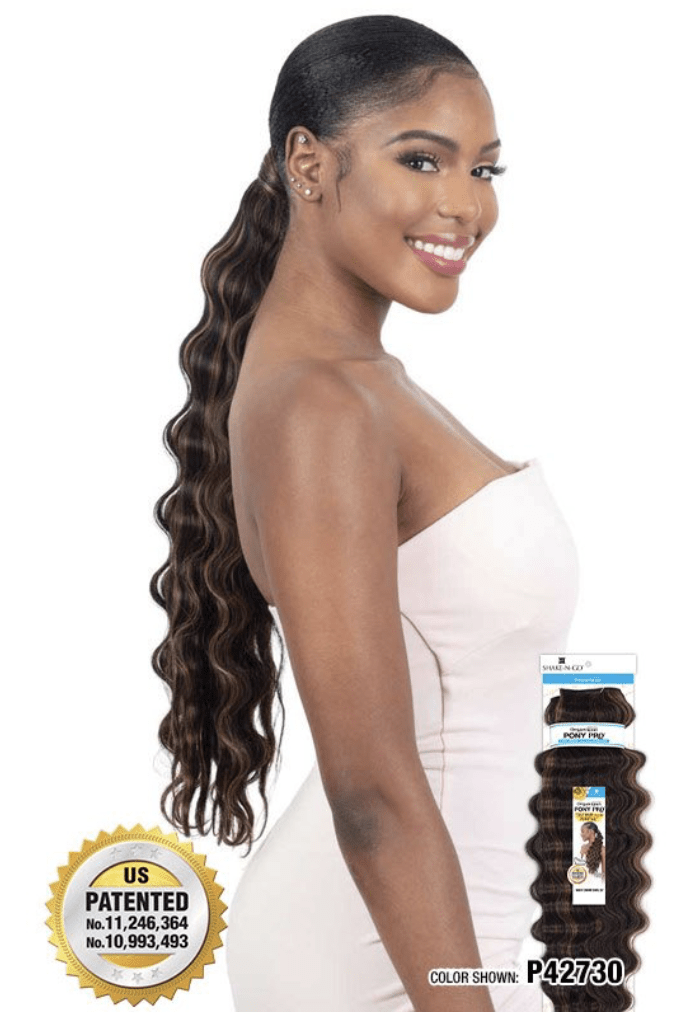 Shake & Go Organique Pony Pro - PT WAVY CRIMP CURL 22" PONY PRO