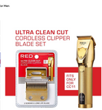 Red Cordless Clip Blade Set #CCB101 - BPolished Beauty Supply