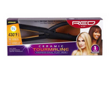 Red by Kiss Ceramic Tourmaline Flat Iron 1" #FI100U - BPolished Beauty Supply