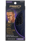 BOW WOW X 360 Power Wave Medium Hard Boar Brush