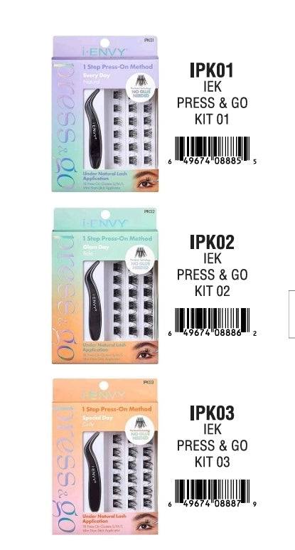 IEnvy Press & Go Lashes (10 Styles & Kits)