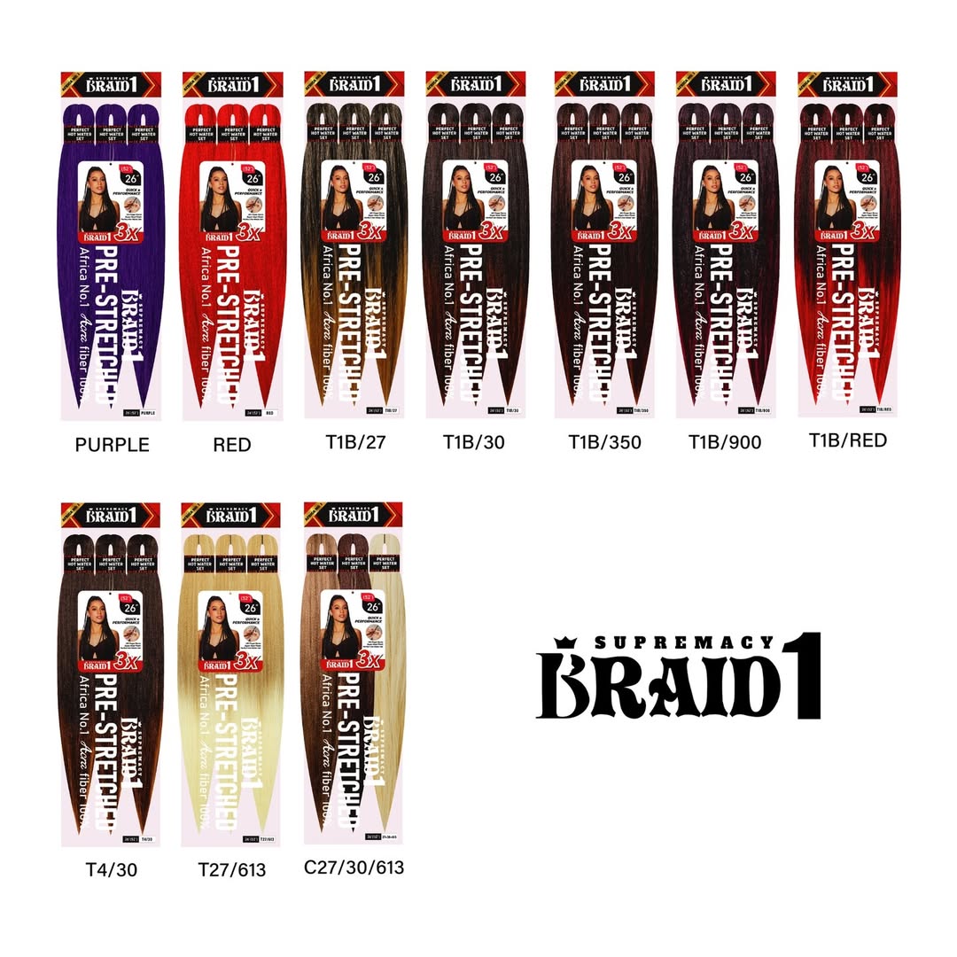 EZ Braid Hairland Supremacy Braid1 - 3X