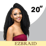 EZCrochet Kinky Afro Twist Hair 20"