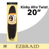 EZCrochet Kinky Afro Twist Hair 20"