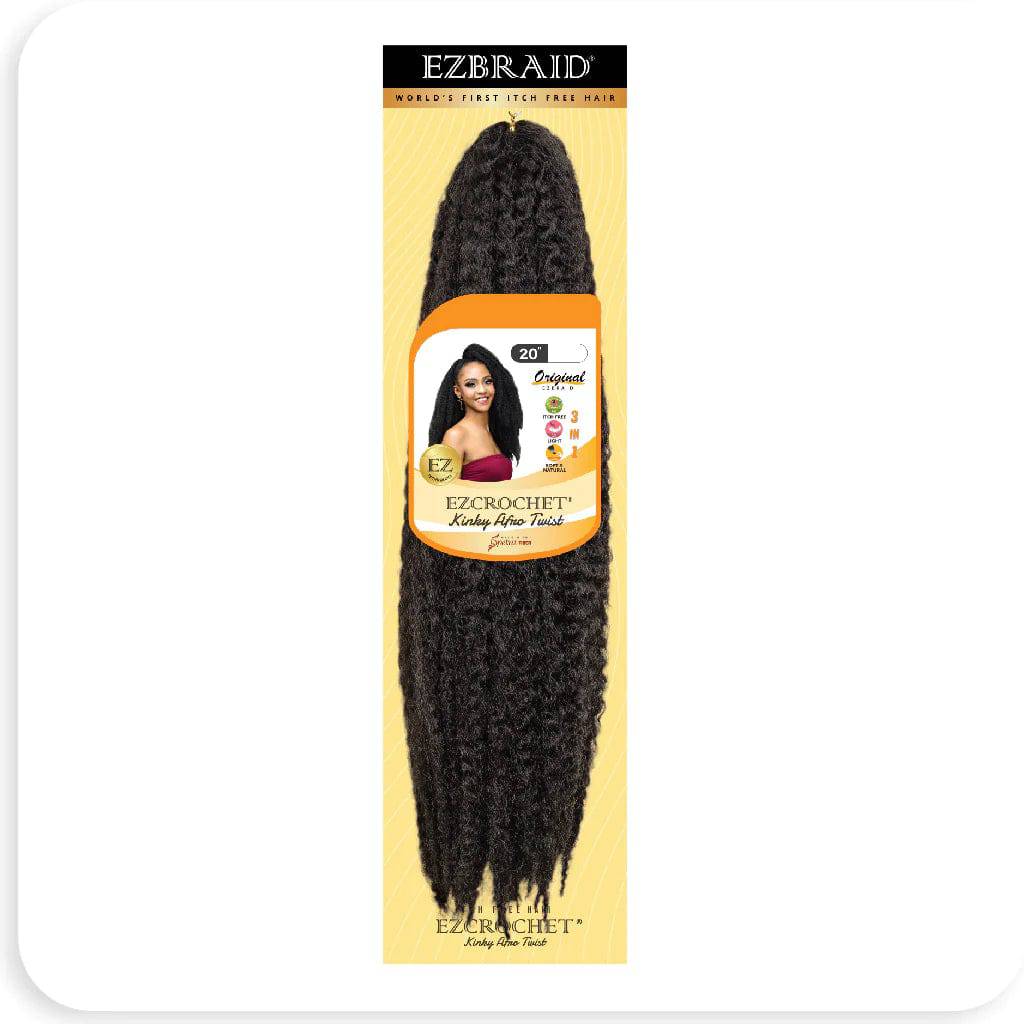 EZCrochet Kinky Afro Twist Hair 20"