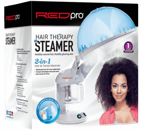 Red Pro Hair Therapy 2-in-1 Hair & Facial Steamer