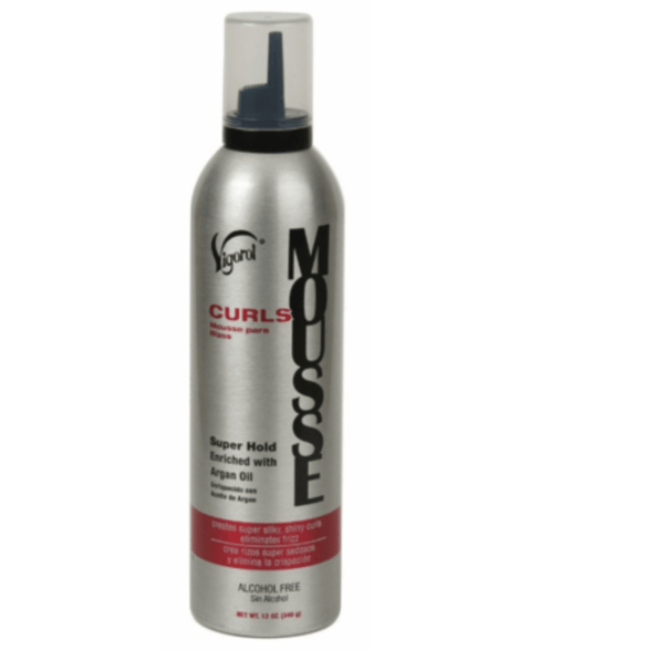 Vigorol Curls Mousse Super Hold  12 oz