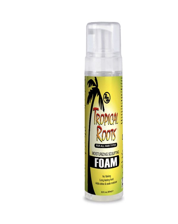 Bronner Brothers Tropical Roots Moisturizing Sculping Foam 8.5 fl oz