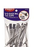 RED Kiss Duck Bill Clips 36 pcs #HMC19