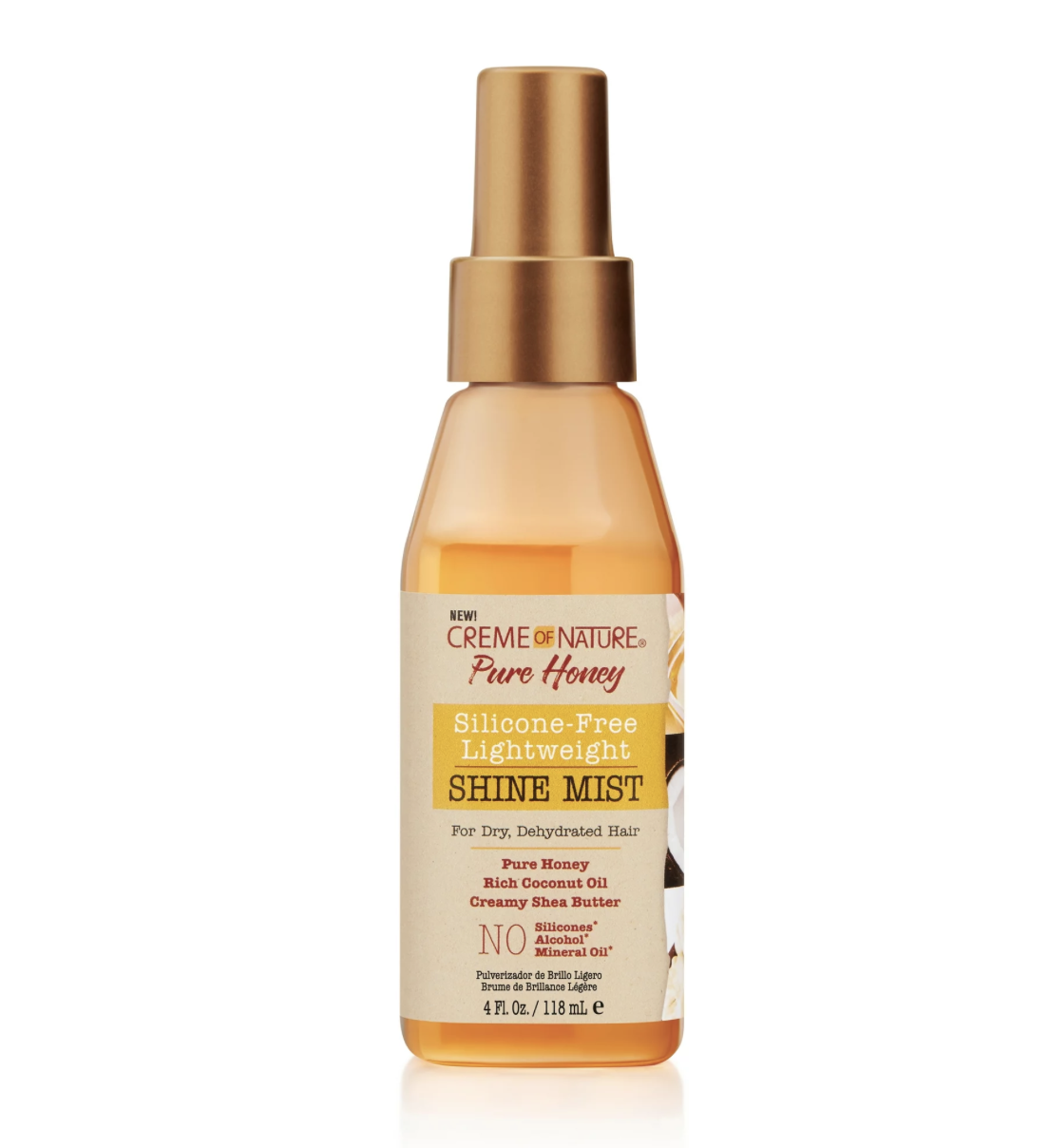 Creme of Nature Honey Shine Mist 4 oz - BPolished Beauty Supply