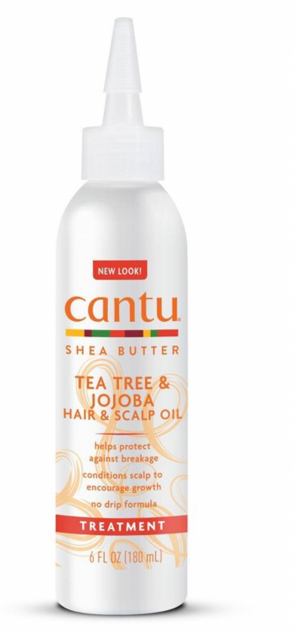 Cantu Tea Tree & Jojoba Hair & Scalp Oil - 6 fl oz - BPolished Beauty Supply