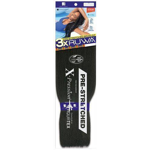 Sensationnel - 3X RUWA Pre-stretched Braid (24” & 36") - BPolished Beauty Supply