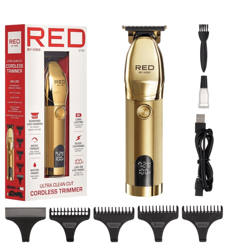 RED Ultra Clean Cut Cordless Trimmer #CT16