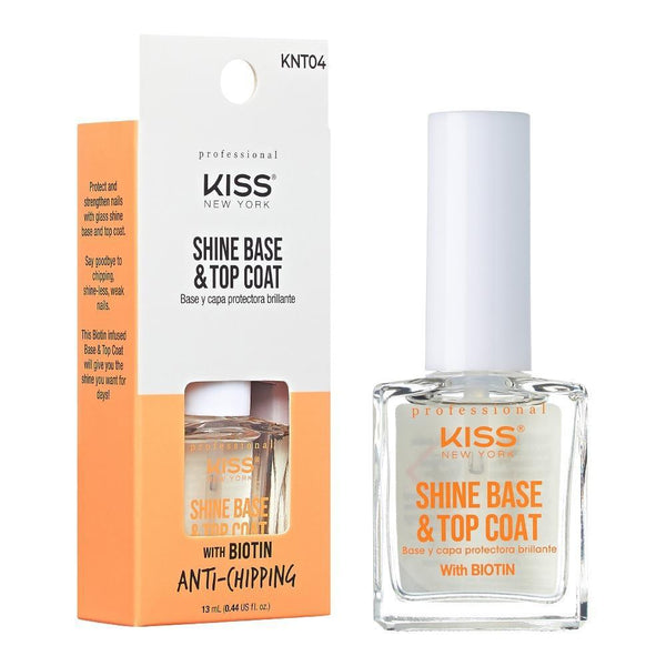 Kiss New York Nail Treatment - Shine Base & Top #KNT04