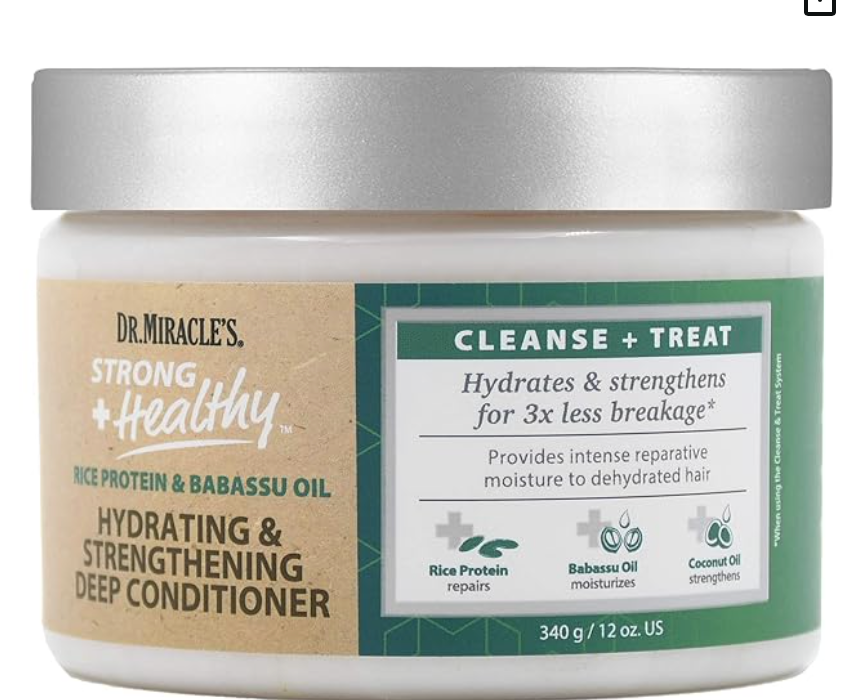 Dr. Miracle's Strong + Healthy Non-Stripping Deep Conditioner  12 oz - BPolished Beauty Supply