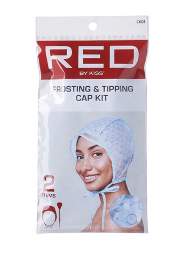 Red Frosting Cap with Needle #CK03