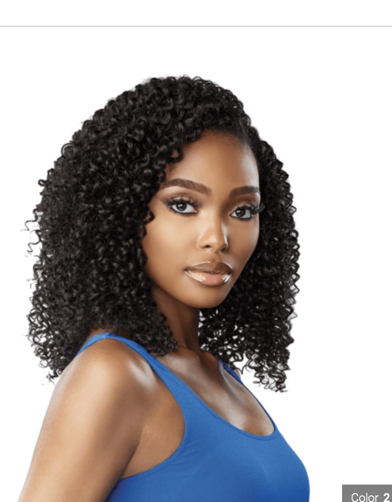 Sensationnel Textured Clip-Ins Weave Curls Kinks N Co - Ruler Breaker 10"