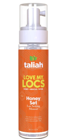 Taliah Waajid Love My Locs Honey Set Loc Setting Mousse 8oz