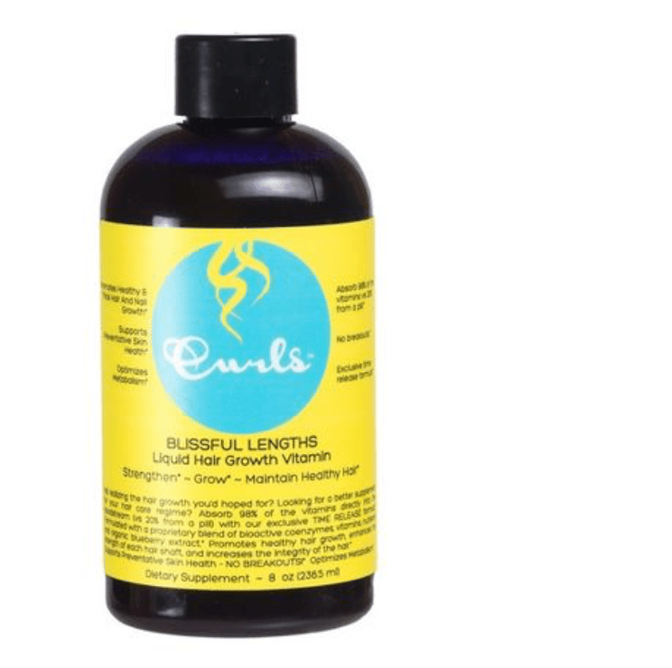 CURLS Blueberry Blissful Length Blueberry Liquid Hair Growth Vitamins ( 8 oz.)