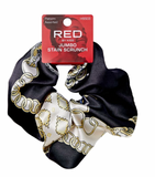 Red Jumbo Satin Scrunch 1 pc Color Assorted #HSS03 - BPolished Beauty Supply