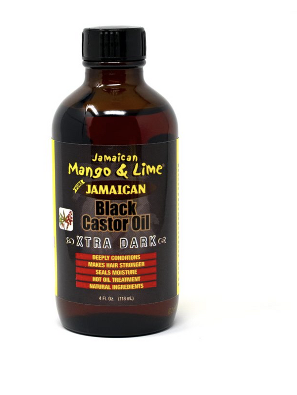 Jamaican Mango Lime Castor Oil - Xtra Dark (2 oz. & 4 oz.)