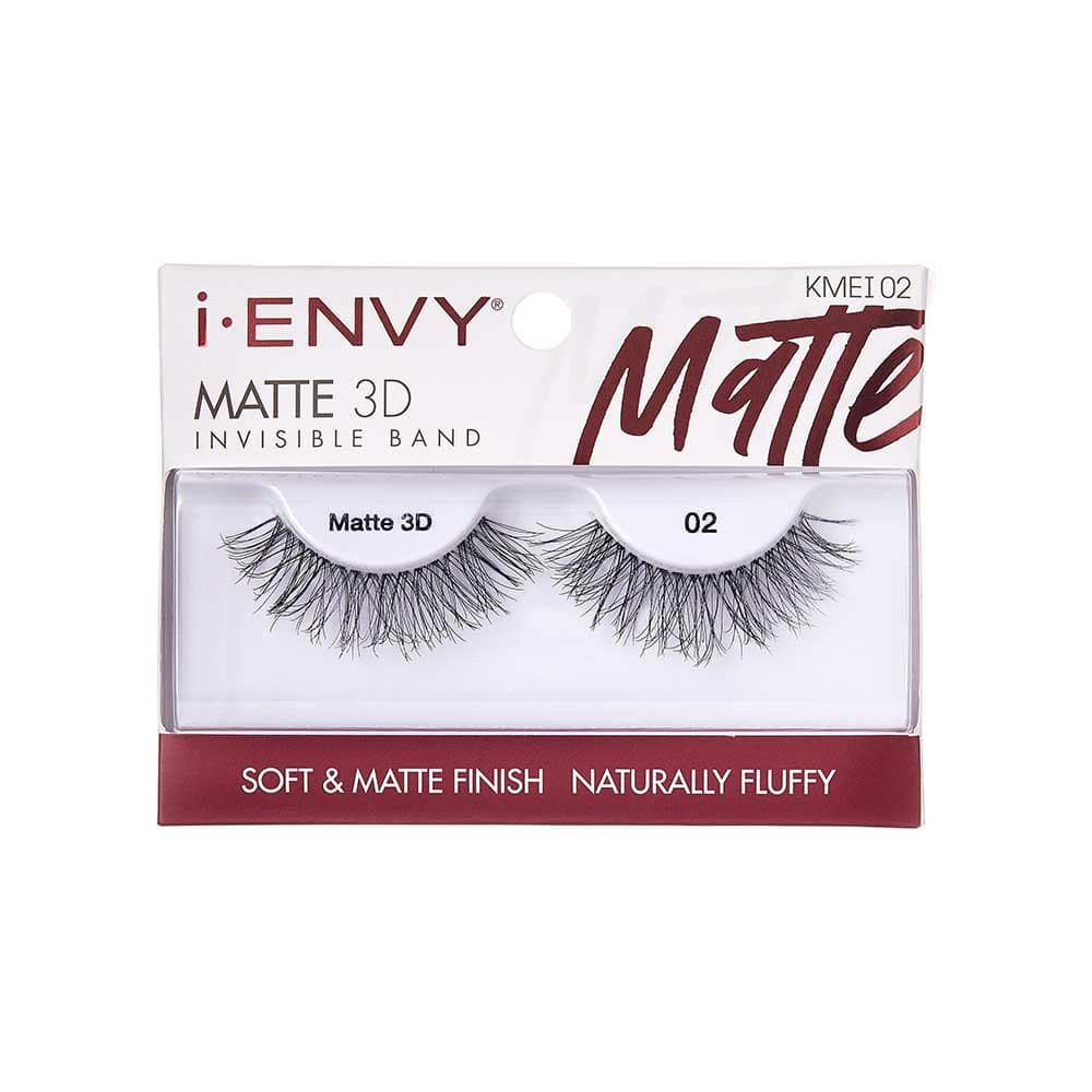 iEnvy by Kiss Matte 3D Lashes - BPolished Beauty Supply