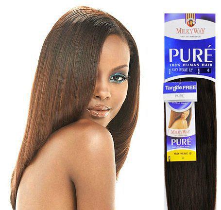 Human Hair Weave MilkyWay Pure Yaky (8-20") - BPolished Beauty Supply