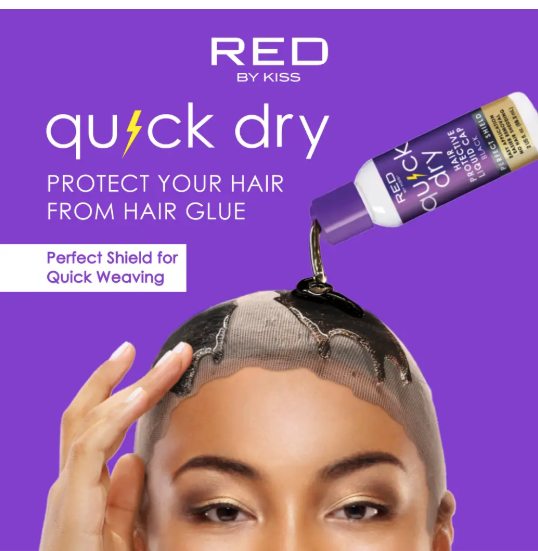 Kiss Quick Dry Hair Protective Liquid Cap - Black