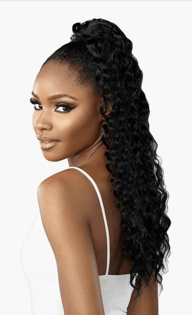 Sensationnel LuLu Drawstring Ponytail  - Koko 22"