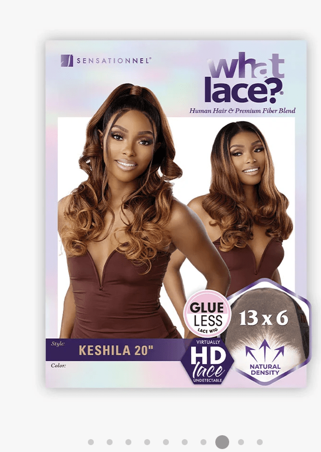 Senstionnel Cloud 9 What Lace? Wig Keshila20 (Human Hair Mixed)