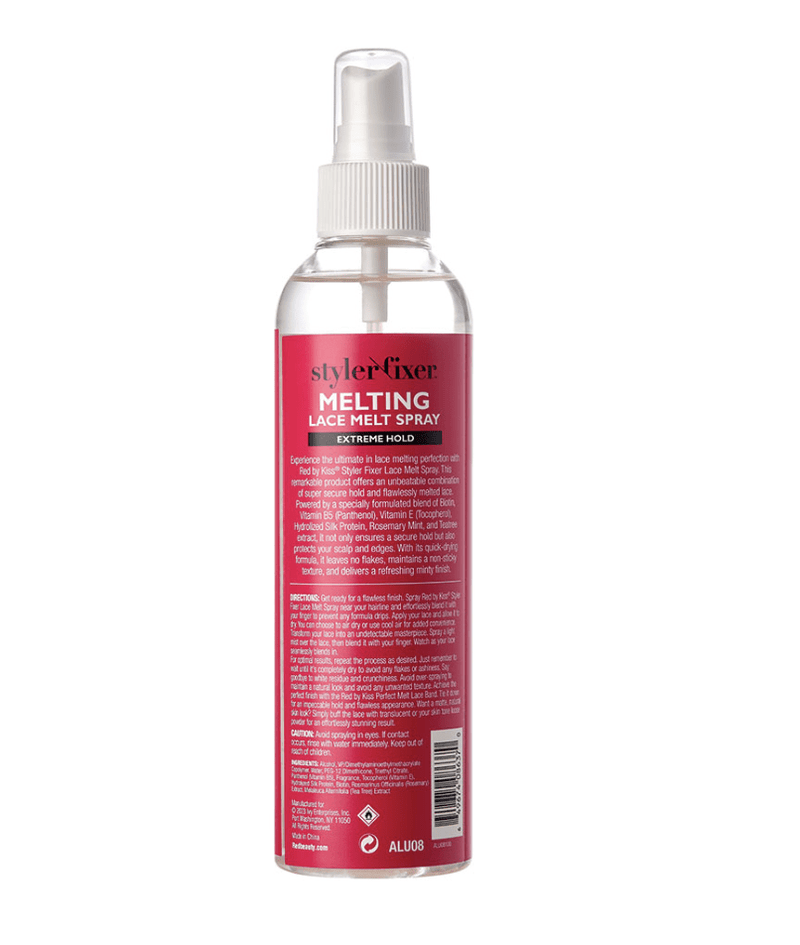 Red by Kiss Lace Melt Spray - Extreme Hold 8 oz