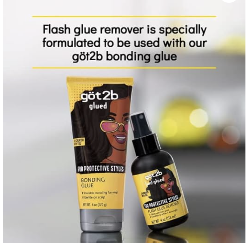 Got2B Un-Glued Protective Styles Flash Glue Remover 4 oz