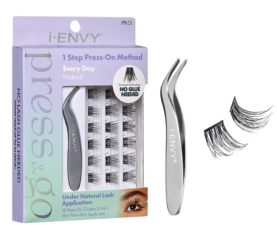 IEnvy Press & Go Lashes (10 Styles & Kits) - BPolished Beauty Supply